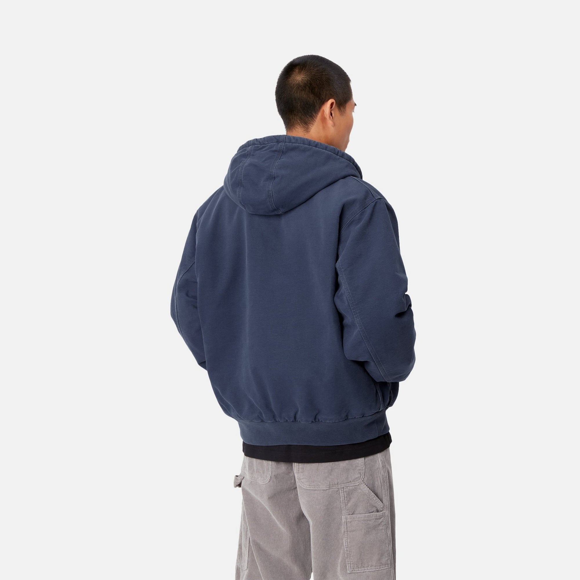 OG Active Jacket for Men - Winter Windproof Waterproof Outdoor Jacket in Air Force Blue (Aged Canvas) | Perfect for Hiking, Camping & Cold Weather Activities