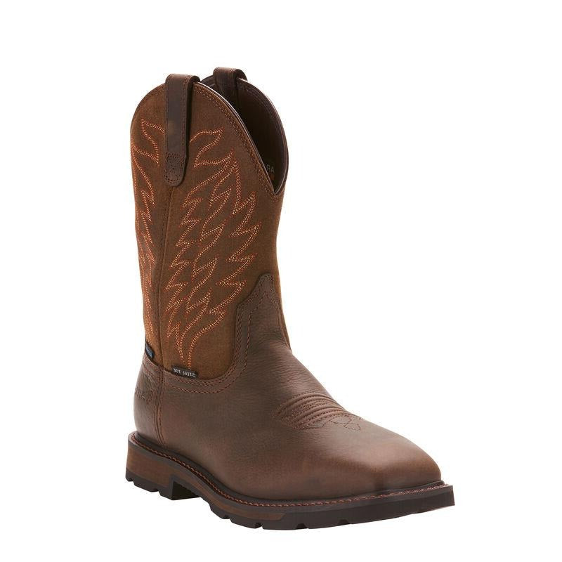 Ariat Men's Groundbreaker ST WP Waterproof Work Boots - Durable & Comfortable for Construction, Farming & Outdoor Work
