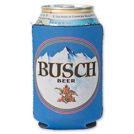 Busch 12oz Beer Can Cooler Holder - Insulated Can Koozie for Busch Beer - Keep Your Drink Cold at BBQs, Tailgates & Outdoor Parties
