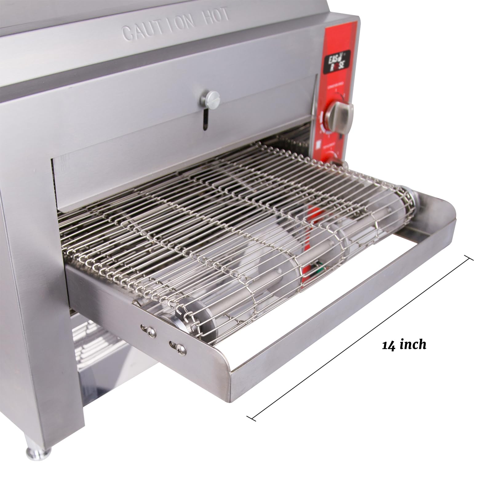 Commercial Countertop Pizza Conveyor Oven - 3600W 240V 60Hz, 14