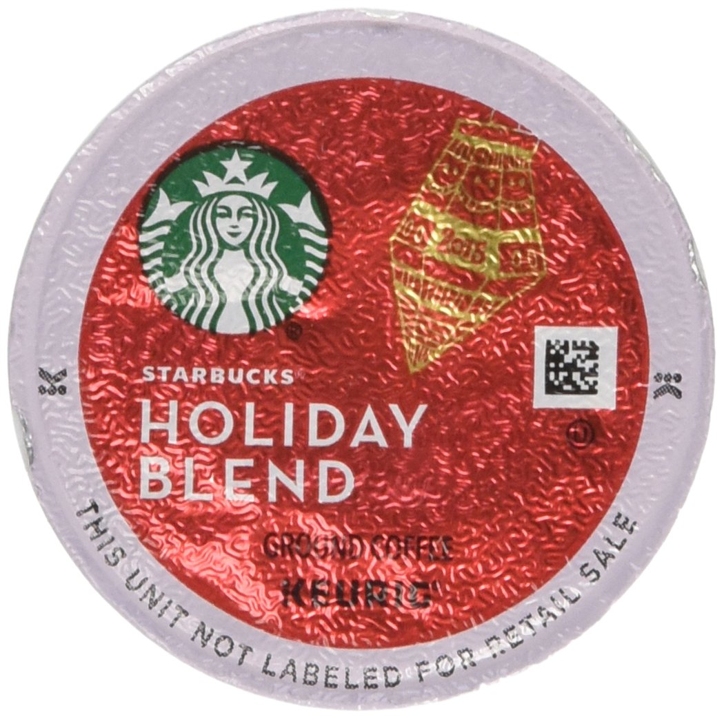 Starbucks Holiday Blend K-Cups 2016 Limited Edition (54 Count) - Premium Coffee Pods for Keurig Brewers | Perfect for Christmas Gifts & Cozy Winter Mornings