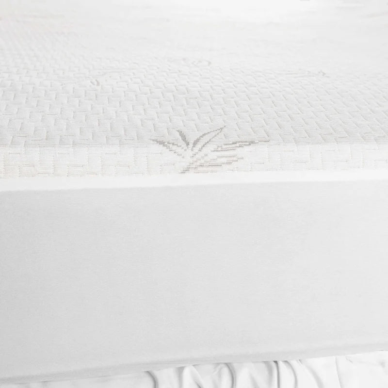 Hypoallergenic Bamboo Rayon Blend Waterproof Mattress Protector - Breathable & Soft for Allergy Relief, Ideal for Kids, Adults & Sensitive Skin (Bedroom, Nursery, Guest Room)