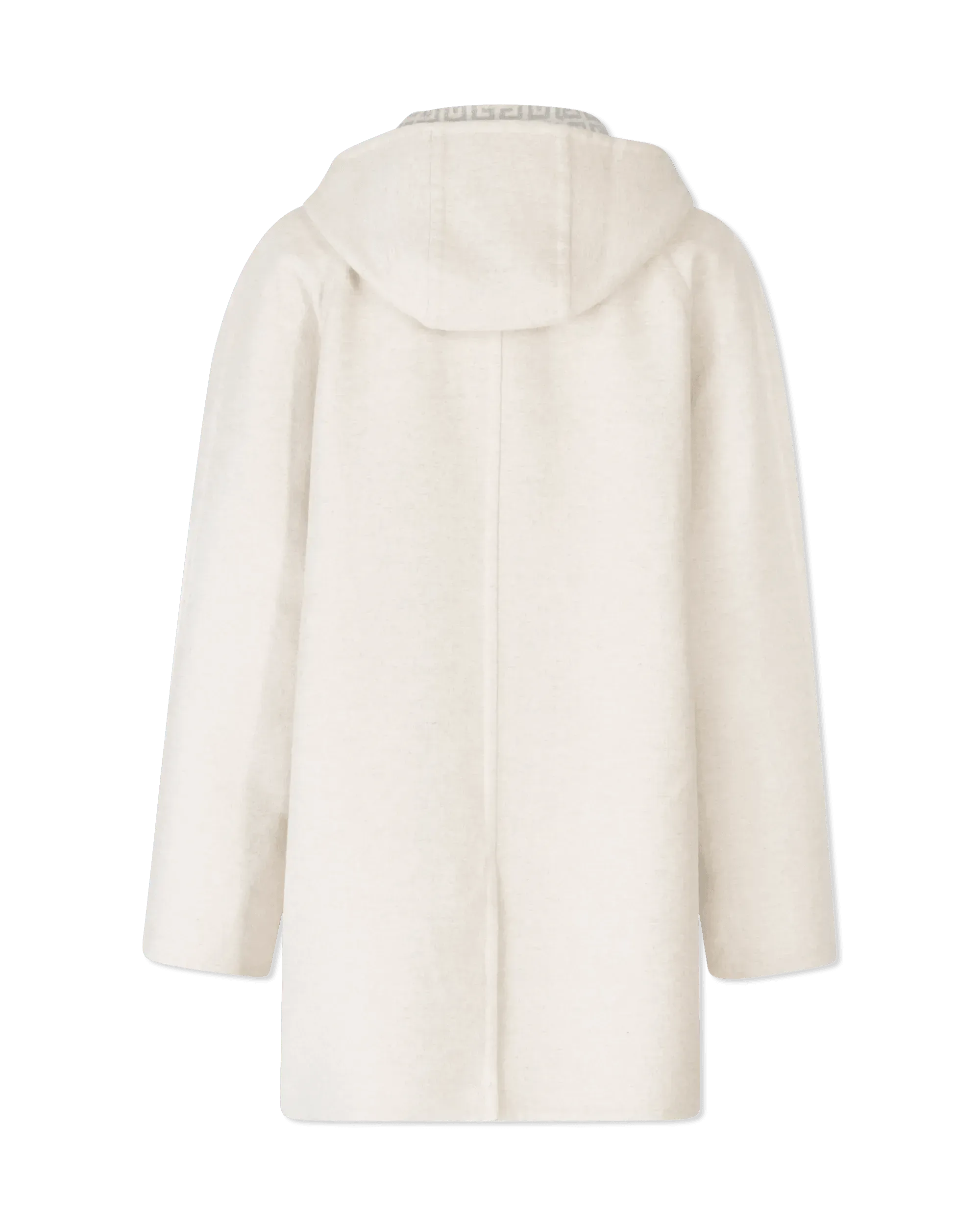Luxury Logo Lined Cashmere Coat for Women - Soft Warm Winter Overcoat - Perfect for Office, Parties & Formal Occasions