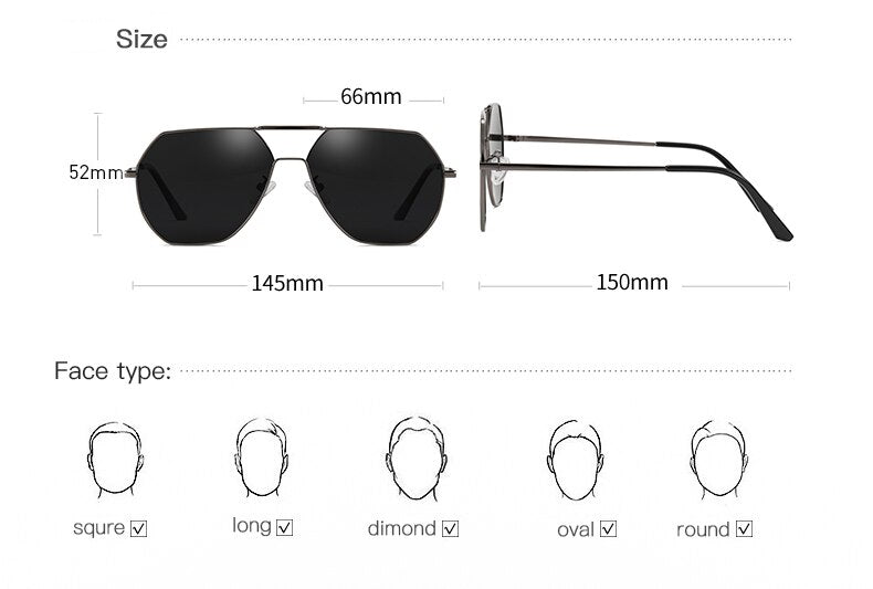 Aidien Men's Full Rim Alloy Frame Myopic Reading Glasses with UV Protection - Lightweight & Durable Eyewear for Reading, Driving, and Outdoor Activities (Model 8692)