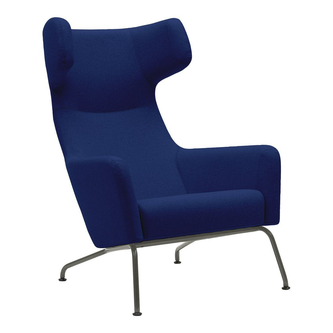 Havana Wing Chair - Mid-Century Modern Accent Armchair for Living Room, Bedroom & Office - Comfortable Upholstered Lounge Chair with High Back Support - Perfect for Reading, Relaxing & Home Decor