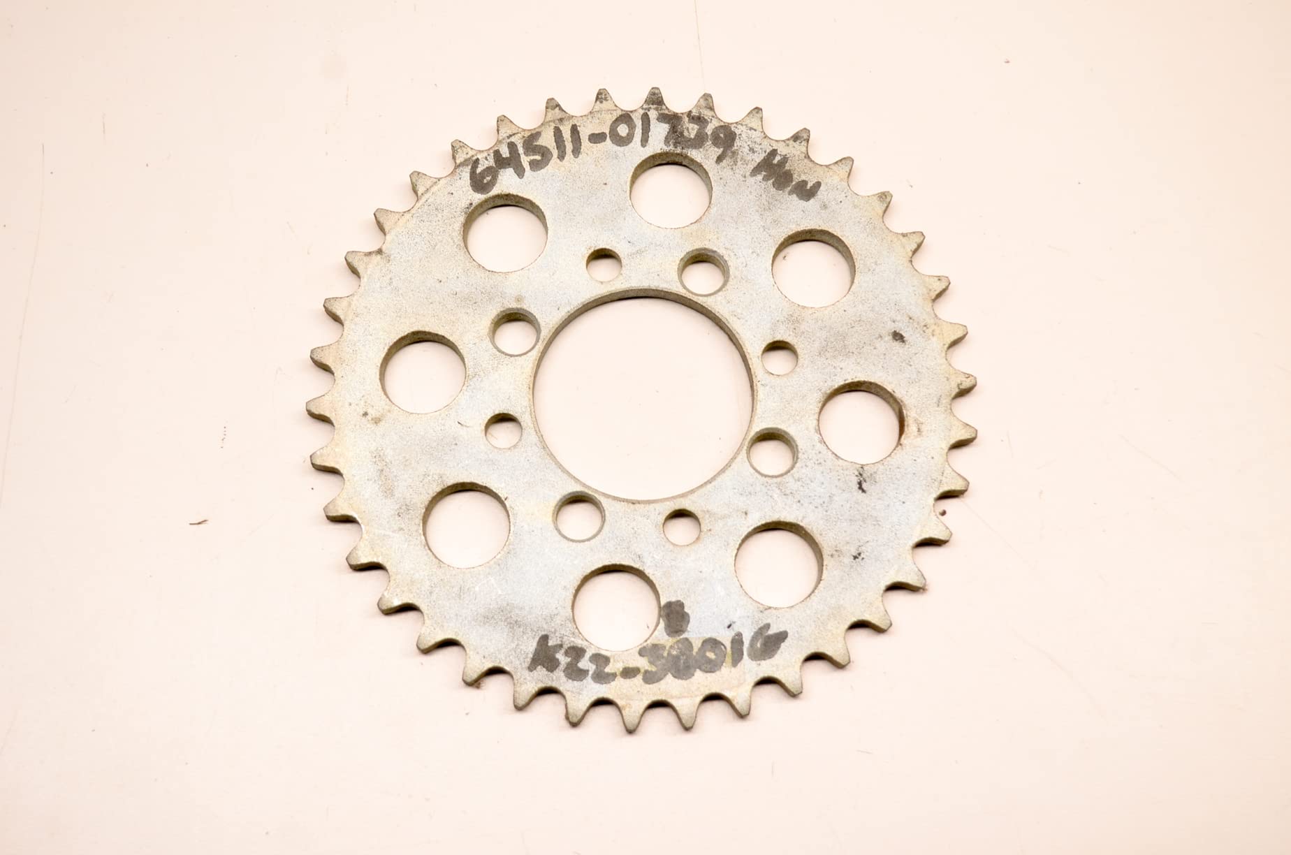 Parts Unlimited 37T Steel Rear Sprocket - High-Performance Motorcycle Sprocket for Smooth Power Transfer (Rear Position, 37 Teeth, Durable Steel Construction) - Perfect for Off-Road Bikes, Dirt Bikes & ATV Upgrades