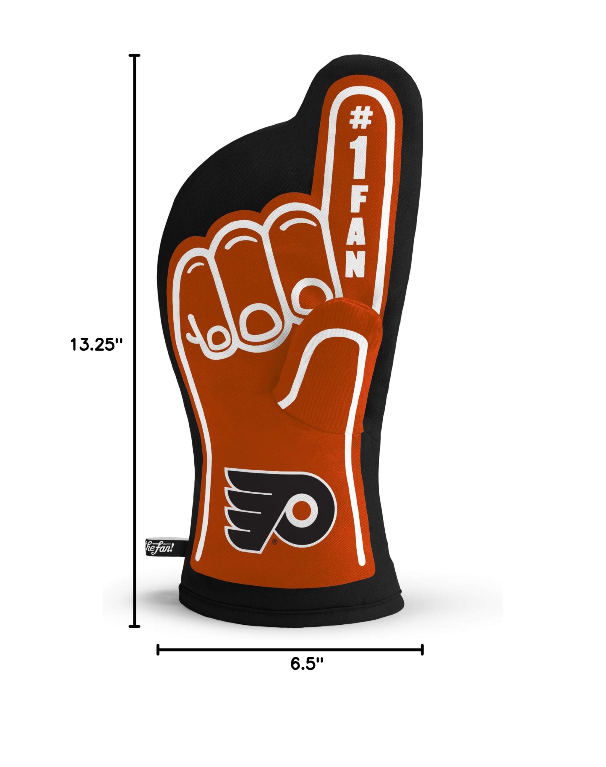 YouTheFan NHL #1 Oven Mitt - Heat Resistant Glove for Cooking, Baking & Grilling - Perfect for Game Day Snacks & Kitchen Safety