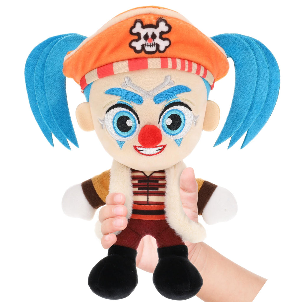 ONE PIECE Season 1 Buggy The Clown Collectible Plush Toy - Official Anime Merchandise for Fans, Gift for Collectors, Perfect for Bedroom Decor and Anime Conventions