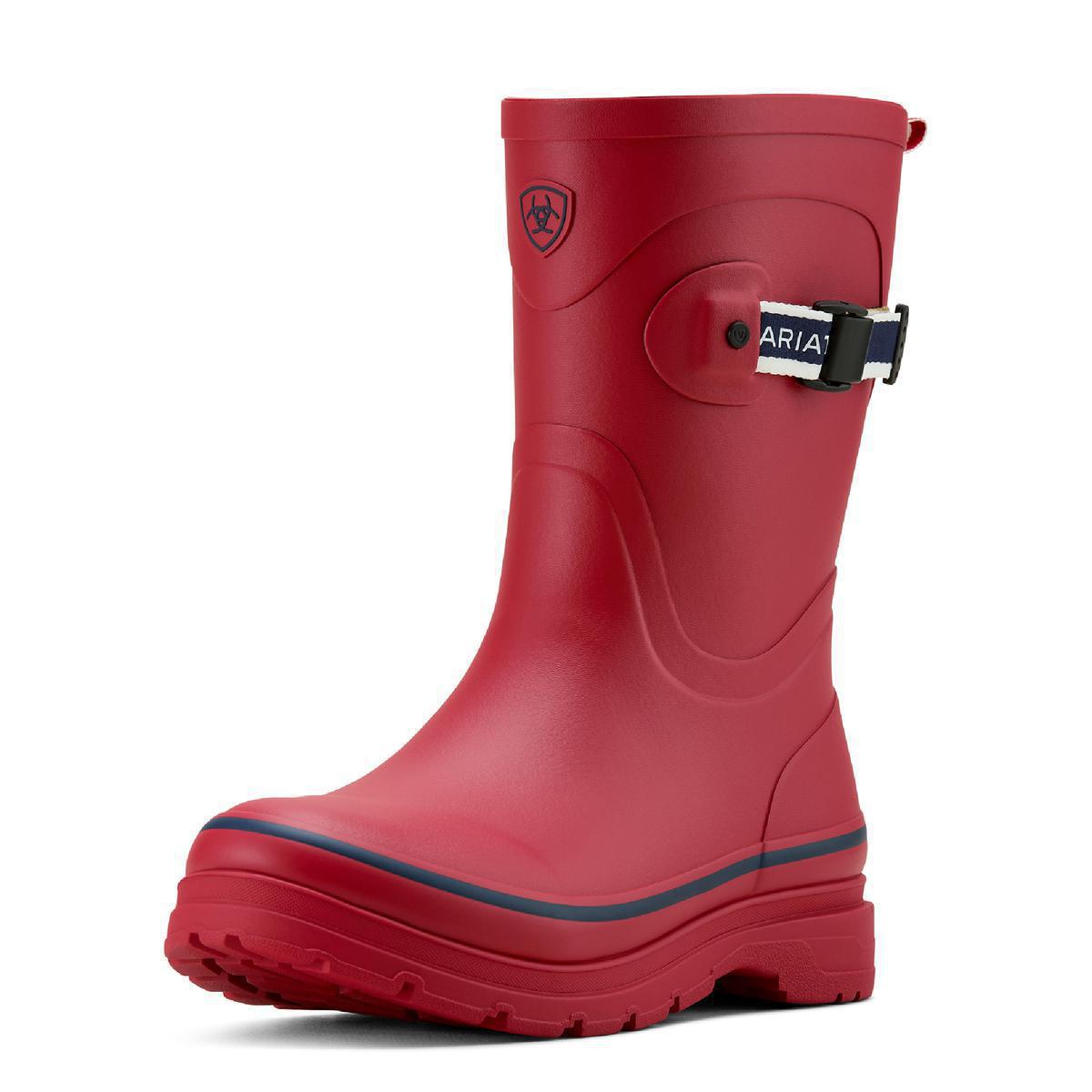 Ariat Women's Kelmarsh Mid Rubber Boots - Waterproof, Comfortable & Durable for Outdoor, Farm & Ranch Work - Perfect for Gardening, Hiking & Rainy Days