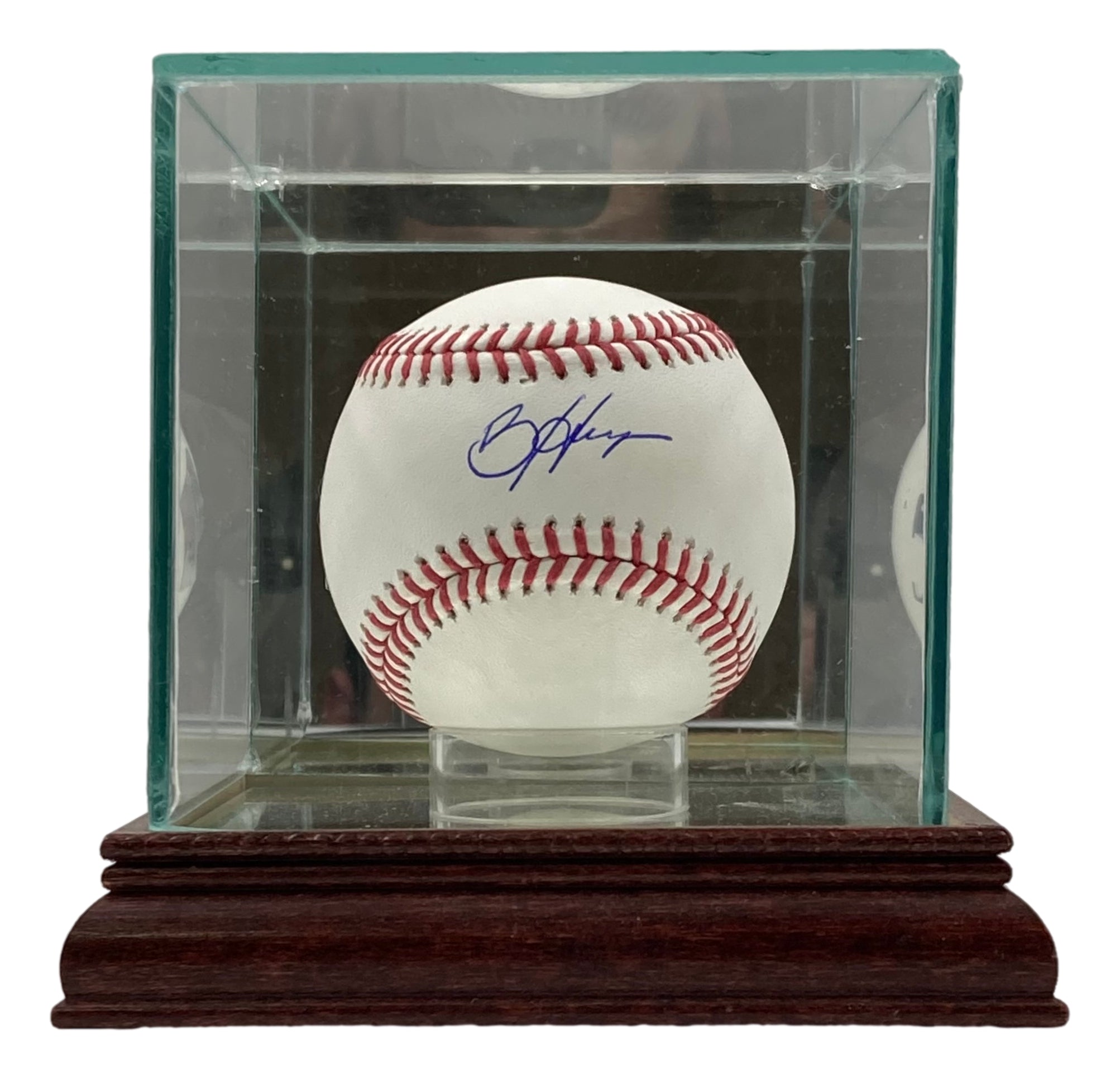Bryce Harper Philadelphia Phillies Autographed Official MLB Baseball with Display Case - Certified Authentic Collectible for Sports Fans & Memorabilia Enthusiasts - Perfect for Home Decor, Man Cave, or Gift Giving