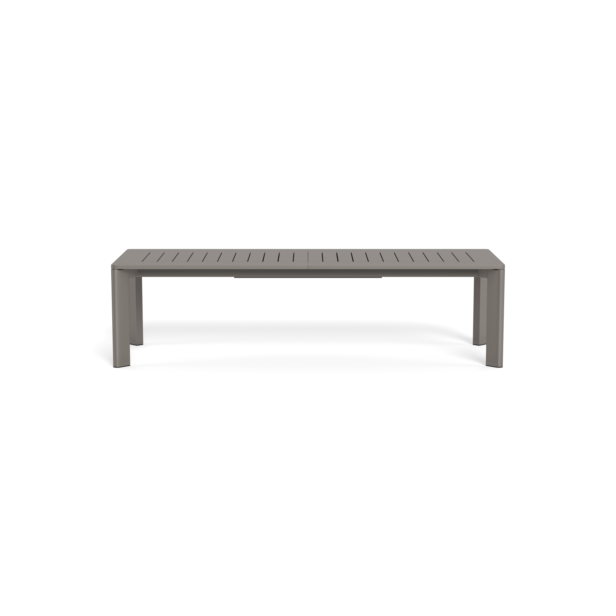 Byron Aluminum Extendable Dining Table - Modern & Durable for Indoor/Outdoor Use | Perfect for Patio, Garden, or Small Space Dining