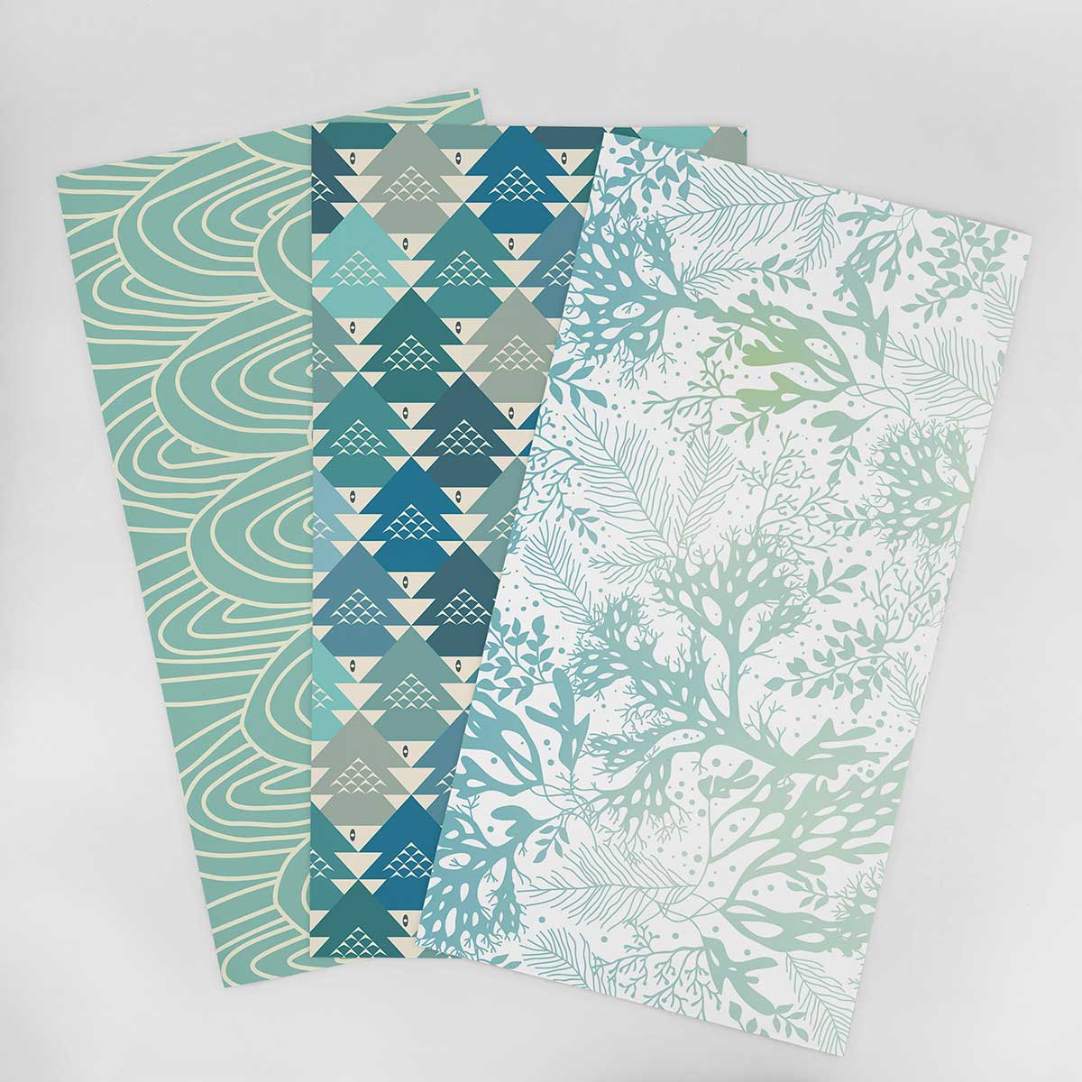Green Bathroom Wallpaper Sample - Waterproof & Peel-and-Stick - Perfect for Bathrooms, Kitchens & Home Decor