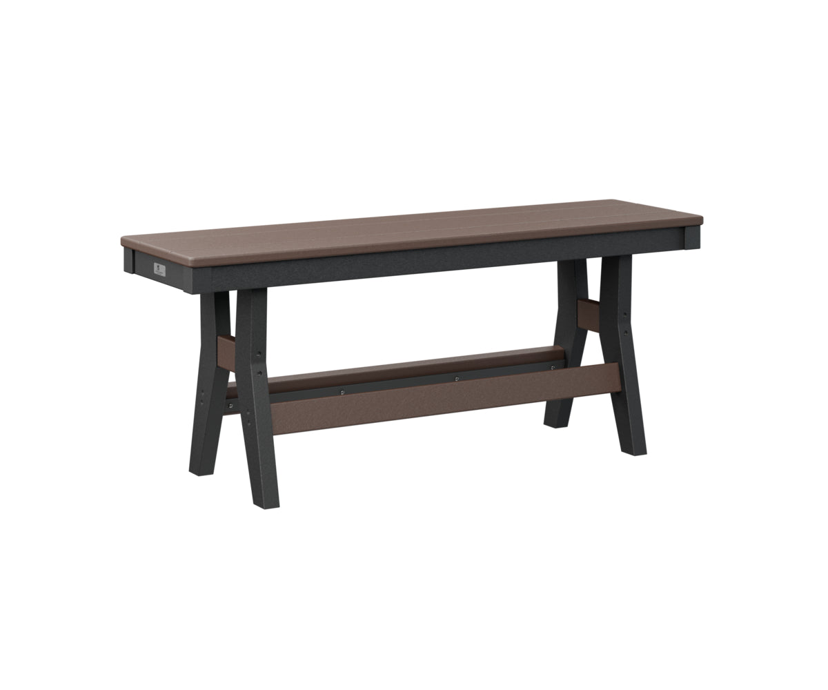 Berlin Gardens Harbor 44 Dining Bench - Outdoor Patio Furniture, Weather-Resistant Wooden Dining Bench for Garden, Deck, Backyard - Perfect for Entertaining and Relaxing