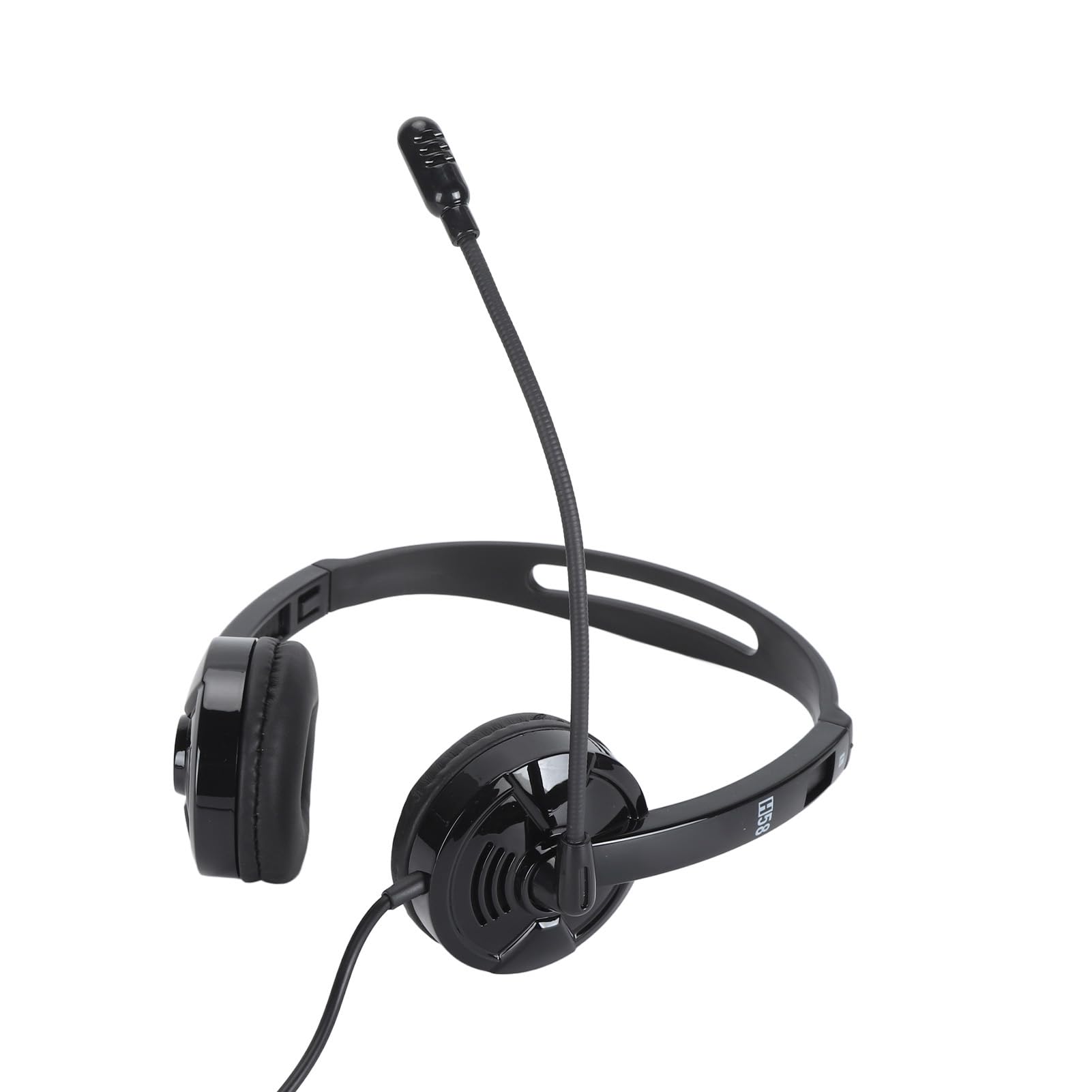 USB Noise Cancelling Office Headset with Microphone - HiFi Sound Card Chip, Clear Audio & Comfortable Fit for Business Calls, Online Meetings | Perfect for Remote Work, Zoom Calls & Customer Service