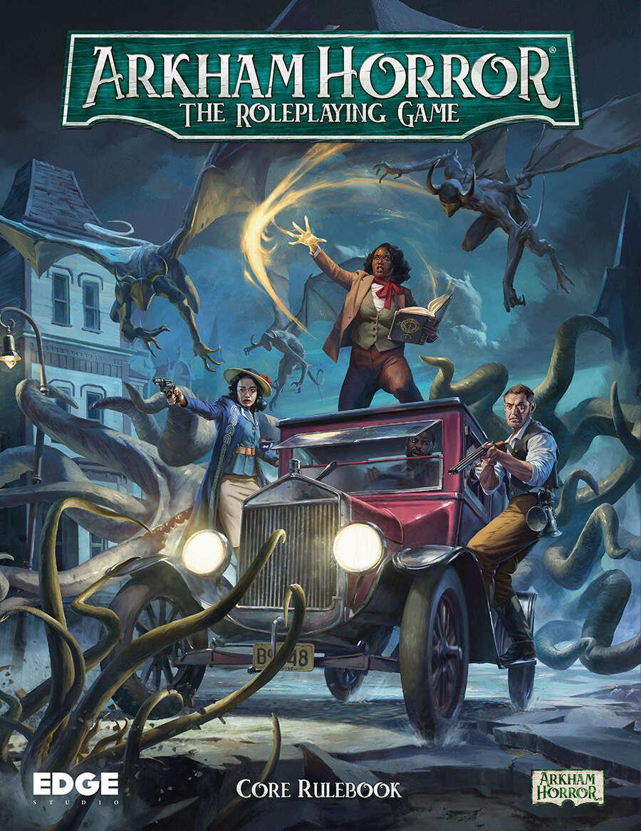 Arkham Horror: The Roleplaying Game - Mystery Adventure Board Game for Adults | Lovecraftian Horror RPG | Perfect for Game Nights & Halloween Parties
