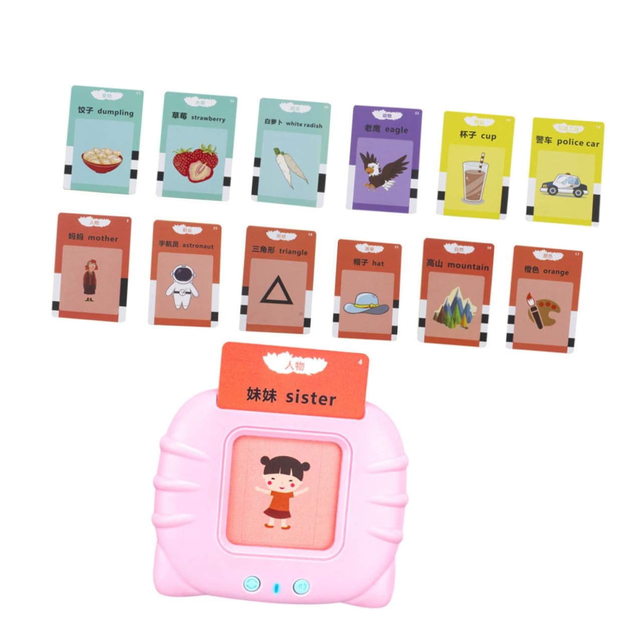 Early Education Learning Machine Toy Set for Toddlers - Alphabet & Word Recognition Game with Flashcards - Fun Educational Puzzle Insertion Toy for Babies & Kids - Perfect for Preschool Learning & Home Playtime