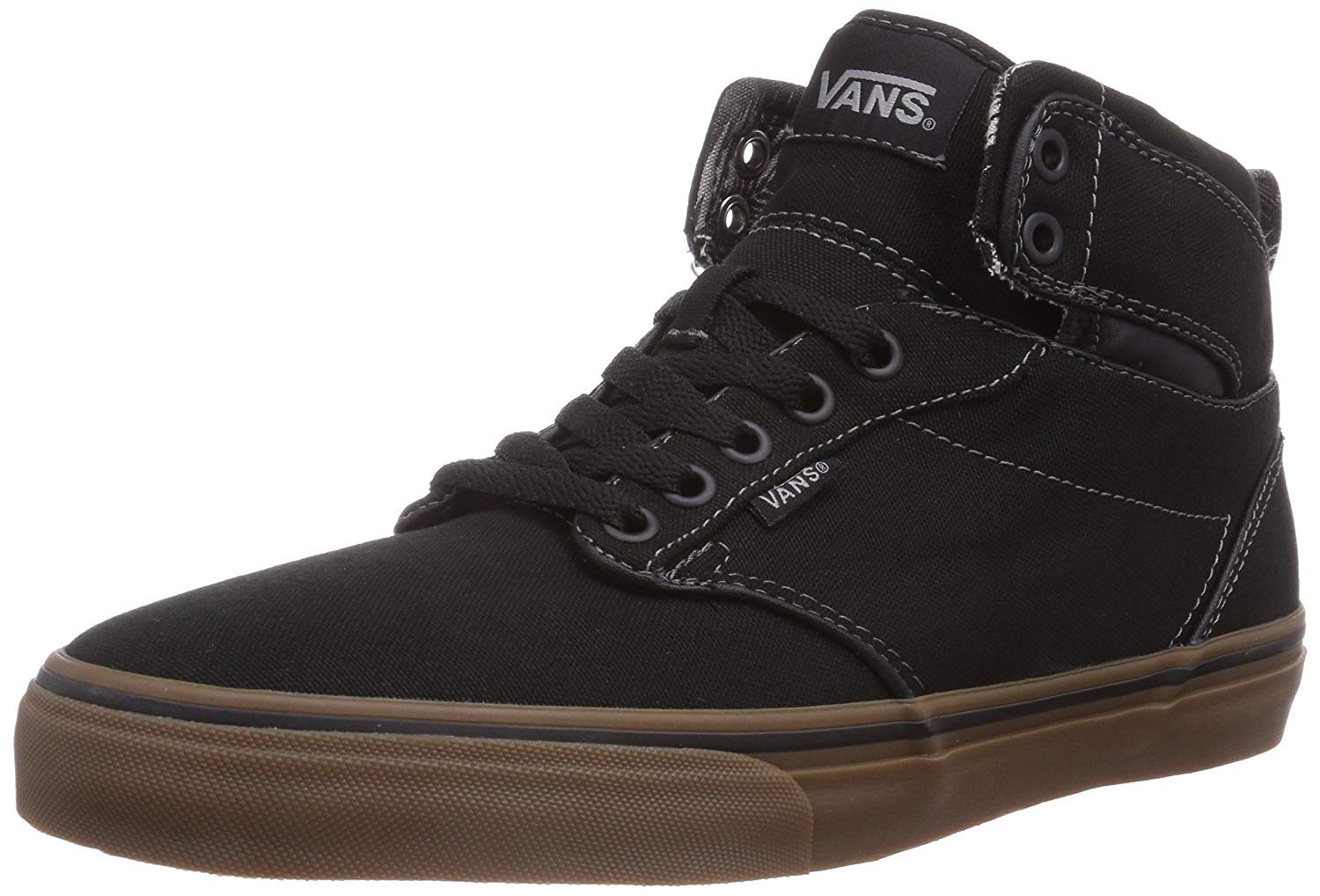 Vans Men's Classic High-Top Skate Shoes | Durable Canvas Sneakers for Skateboarding, Streetwear & Casual Wear