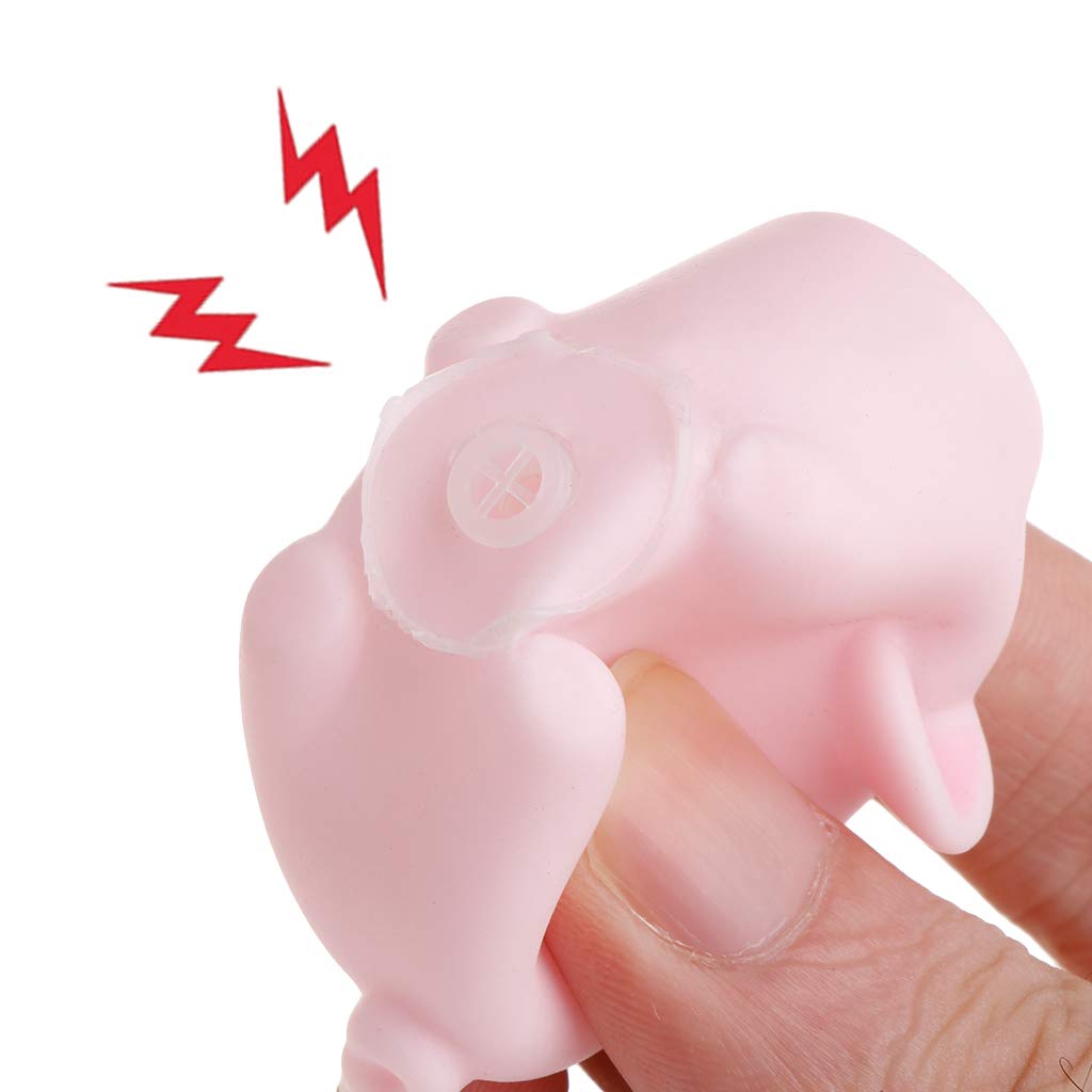 5pcs Cute Pig Pet Toys for Dogs & Cats - Squeaky Chew Toys for Puppies, Stress Relief & Teeth Cleaning - Fun Interactive Toys for Playtime & Training - Perfect Gift for Pet Lovers