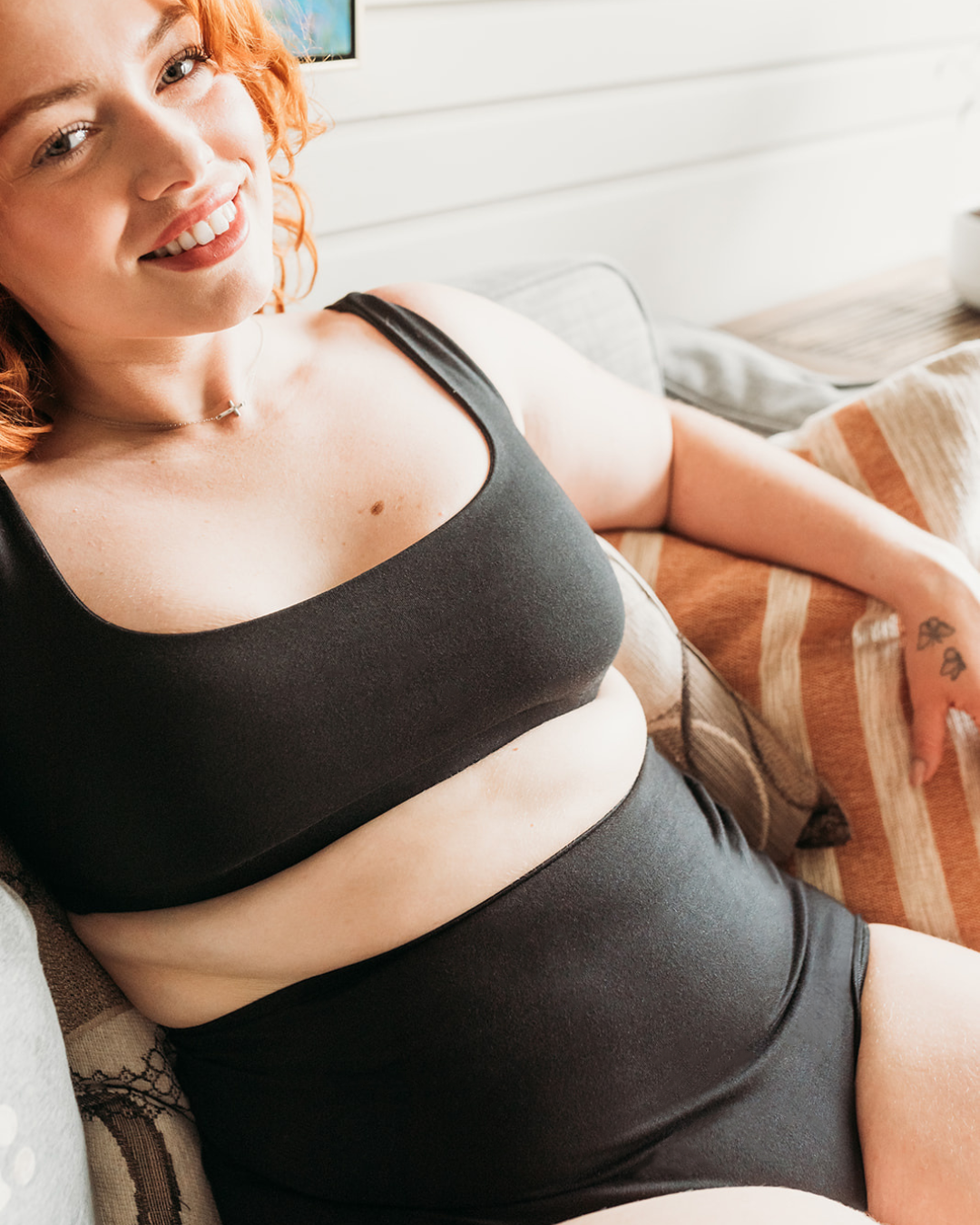 Women's High Waist Briefs - 95% Organic Cotton Underwear for Comfort & Support | Perfect for Everyday Wear, Yoga & Lounge