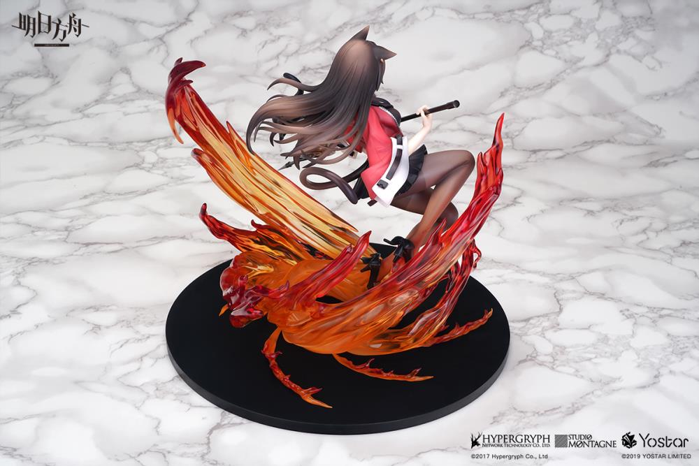 Apex Innovation 1/7 Arknights Skyfire Elite II Ver. Anime Figure - Collectible Scale Statue for Display & Gaming Room Decor