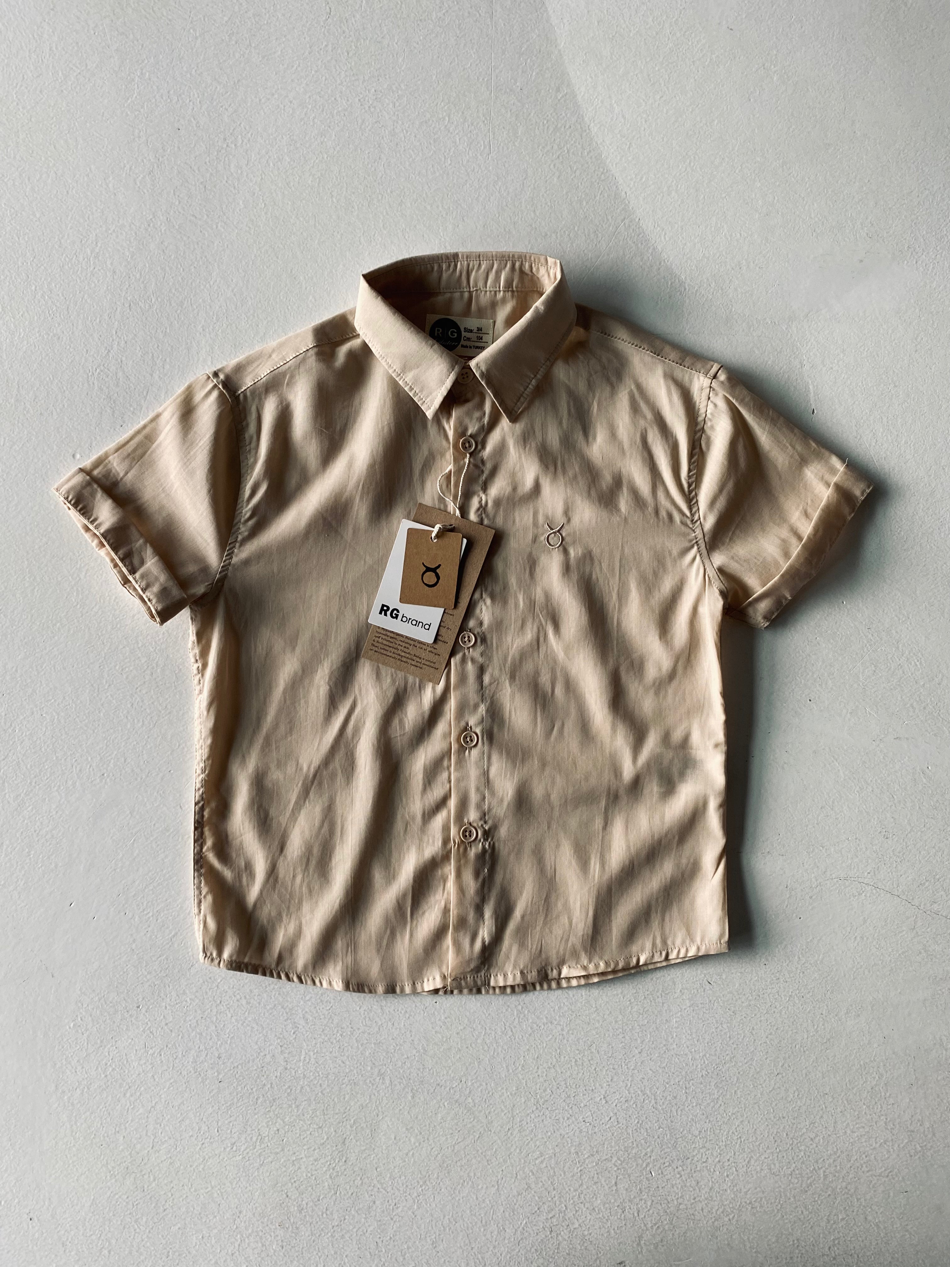 Kids Short Sleeve Shirt for Boys & Girls - Comfortable Cotton Summer T-Shirts for School, Play & Outdoor Activities