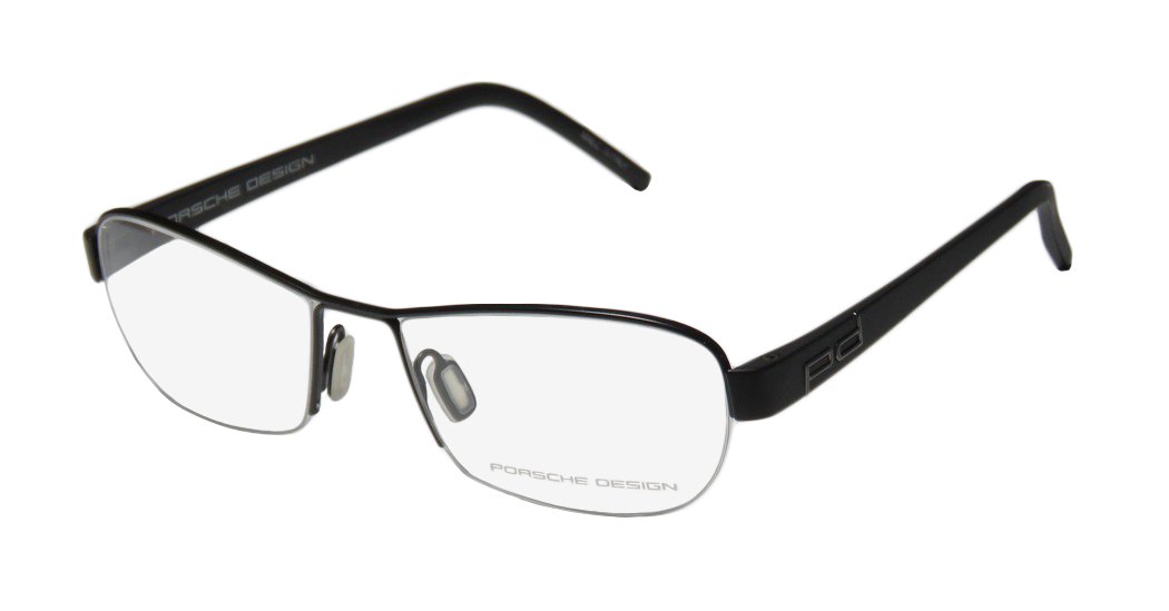 Porsche Design P8211 D Rx Eyeglasses Frames - 52x17 Black - Made in Italy - Premium Eyewear for Men & Women - Perfect for Work, Driving & Everyday Use