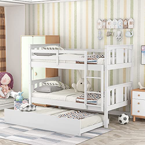 White Bunk Bed