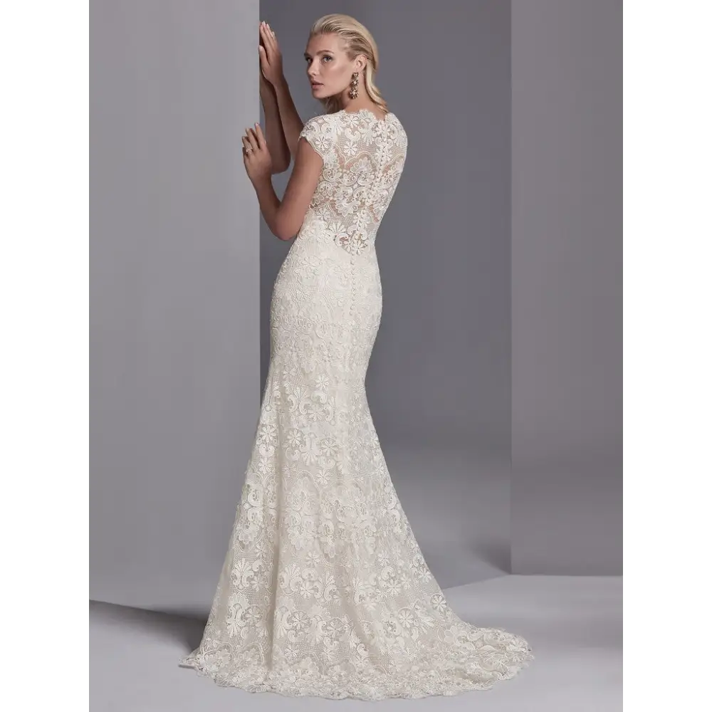 Sottero & Midgley Zayn Rose Wedding Dress - Sample Sale | Elegant A-Line Gown for Brides, Bridesmaids & Formal Occasions