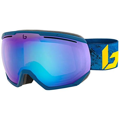 Bolle Winter Northstar Matte Black Corp Phantom+ Ski Goggles - One Size (21895) - Anti-Fog, UV Protection for Snowboarding & Skiing