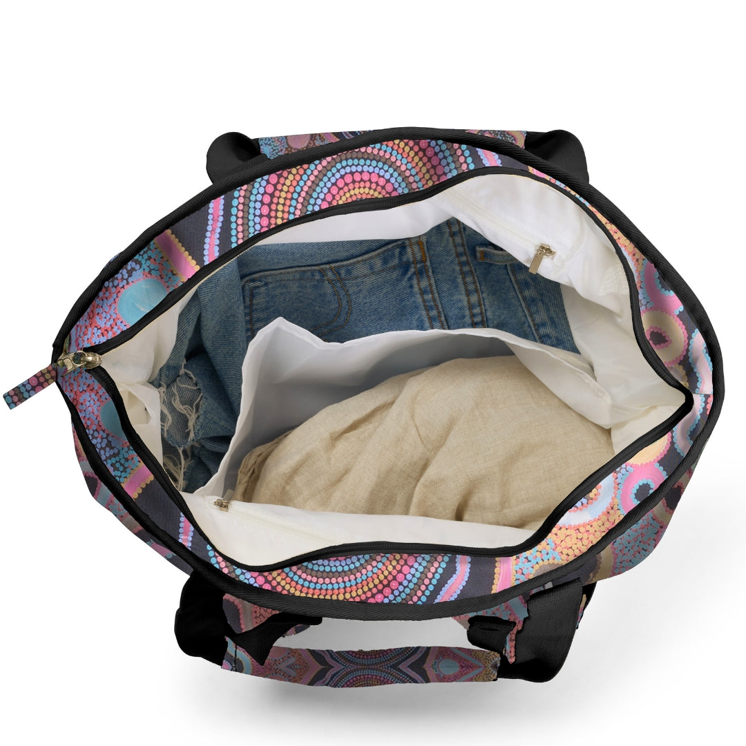Waterproof Beach Bag for Camping & Outdoor Adventures - Moonlight Beach Essential for Picnics, Travel & Summer Fun