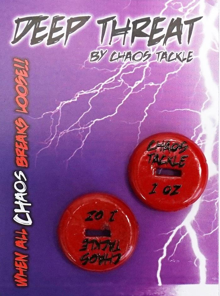 Chaos Tackle Deep Threat Fishing Lure - Premium Bass Fishing Bait for Freshwater & Saltwater - Ideal for Casting, Trolling, and Jigging