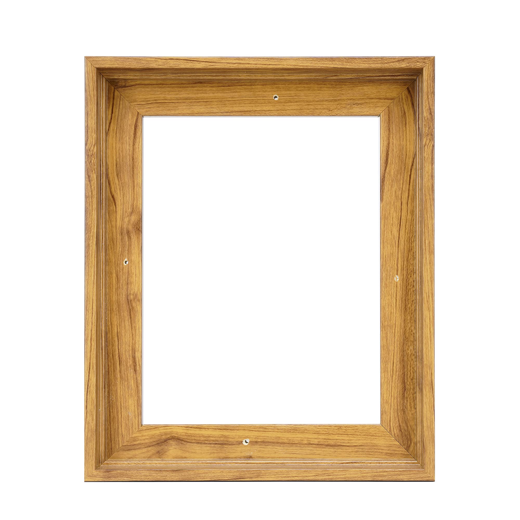 Premium Walnut Brown Canvas Floater Frame 12