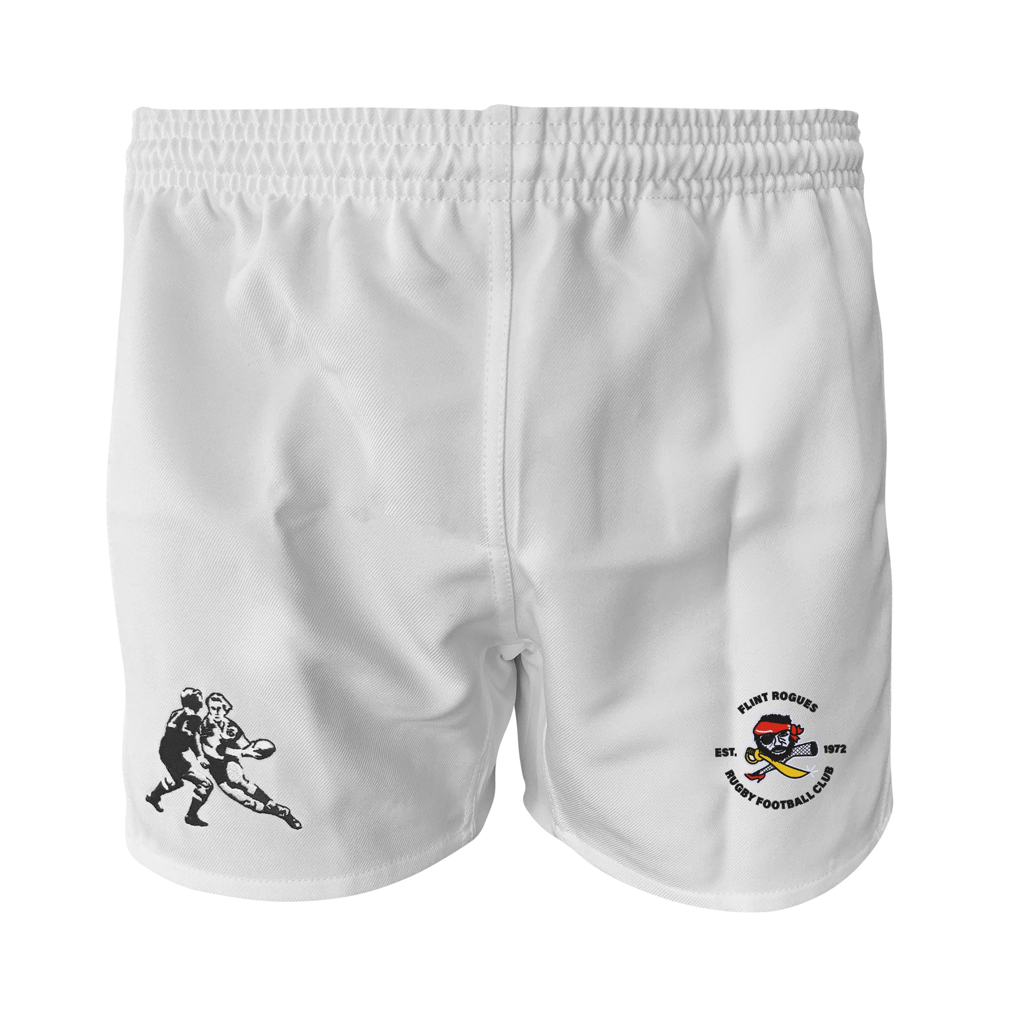 Flint Rogues RFC RI Pro Power Shorts - High-Performance Compression Shorts for Men, Workout & Running, Moisture-Wicking & Breathable Fabric for Gym, Training & Sports Activities
