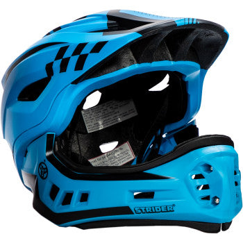 Strider ST R Full Face Mountain Bike Helmet for Adults - Lightweight & Durable MTB Cycling Helmet with Ventilation - Perfect for Downhill, Trail Riding & BMX