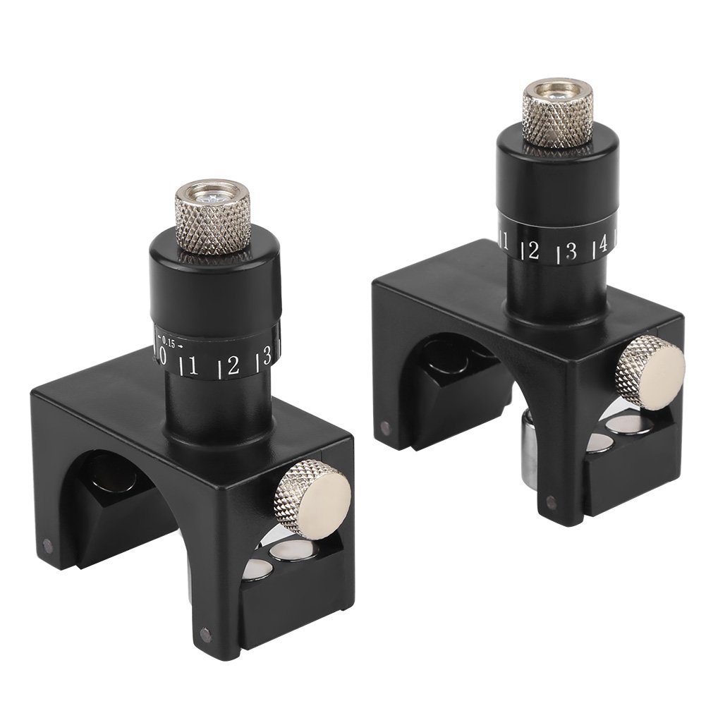 2PCS Magnetic Planer Blade Calibration Tool - Jointer Planer Knife Setting Jig & Gauge Setter for Woodworking - Perfect for DIY Projects and Professional Wood Shops