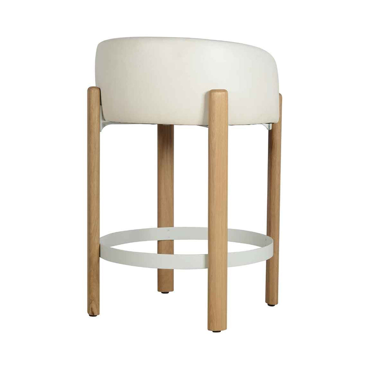 Modern 26-Inch Arch Bar Stool - Adjustable Height Counter Stool for Kitchen Island, Breakfast Bar & Home Decor - Durable Metal Frame & Comfortable Seat