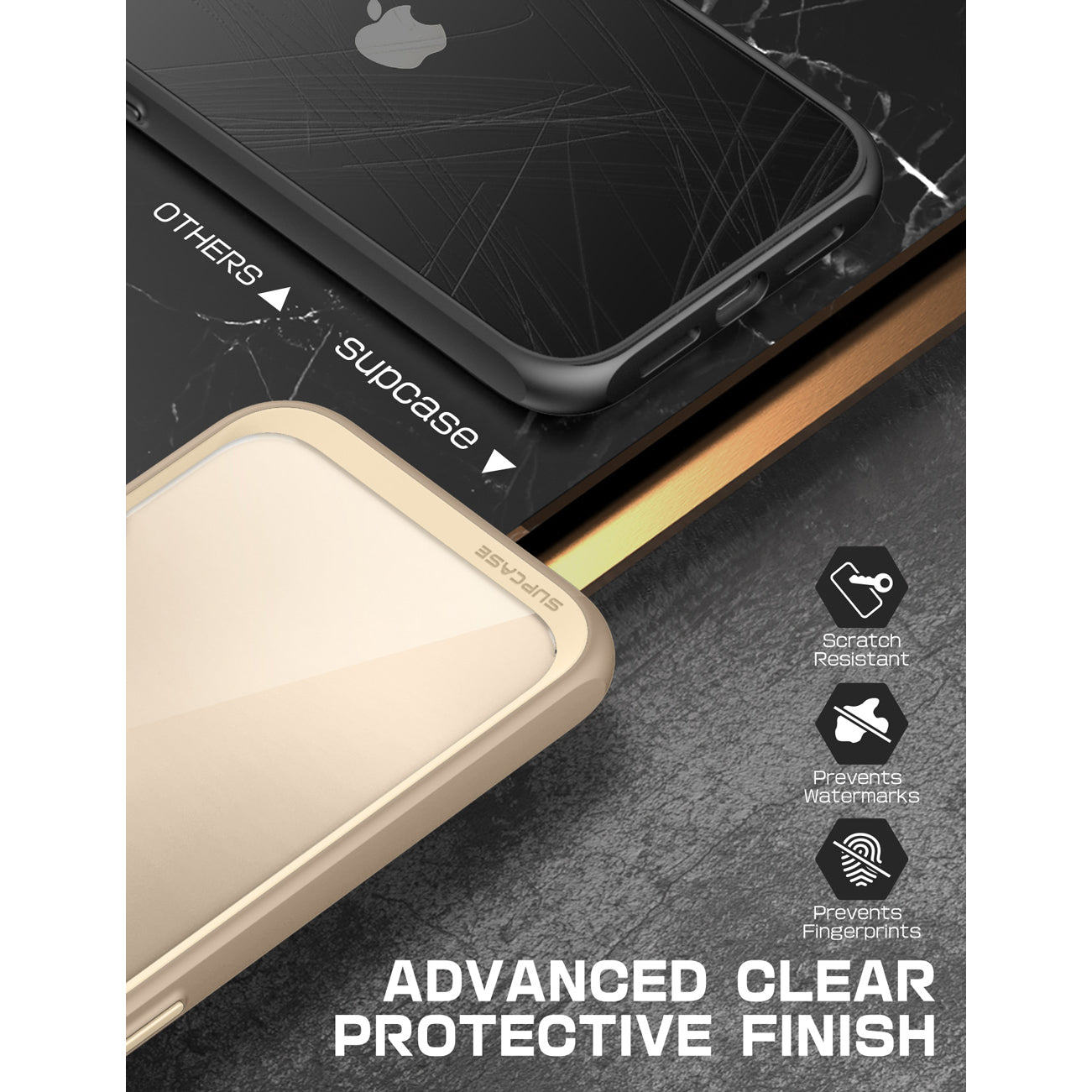 iPhone 13 Pro Max Case 6.7 Inch - Slim Clear Protective Cover with Shockproof Design | Unicorn Beetle Style in Tan | Perfect for Everyday Use, Travel & Outdoor Activities
