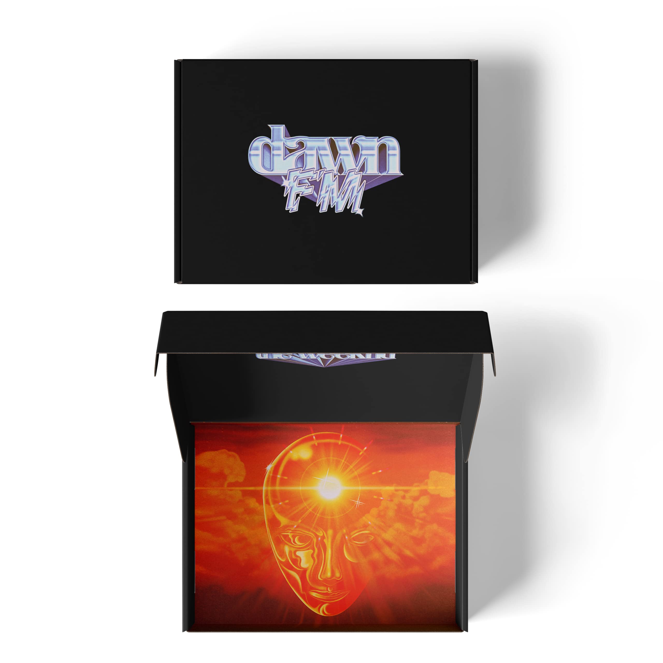 DAWN FM FREE YOURSELF PULLOVER HOODIE - Men's Medium Size - Explicit Lyrics Graphic Print - Casual Streetwear for Music Fans & Hip Hop Enthusiasts