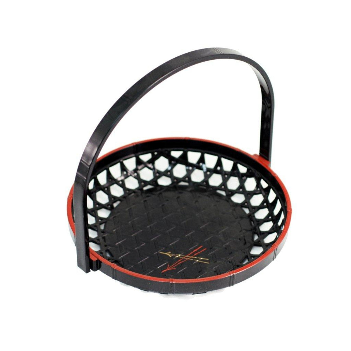 7.09 Inch Black Tempura Basket - Premium Deep Fryer Basket for Cooking Tempura, Seafood, and Vegetables - Perfect for Home Kitchens and Restaurants