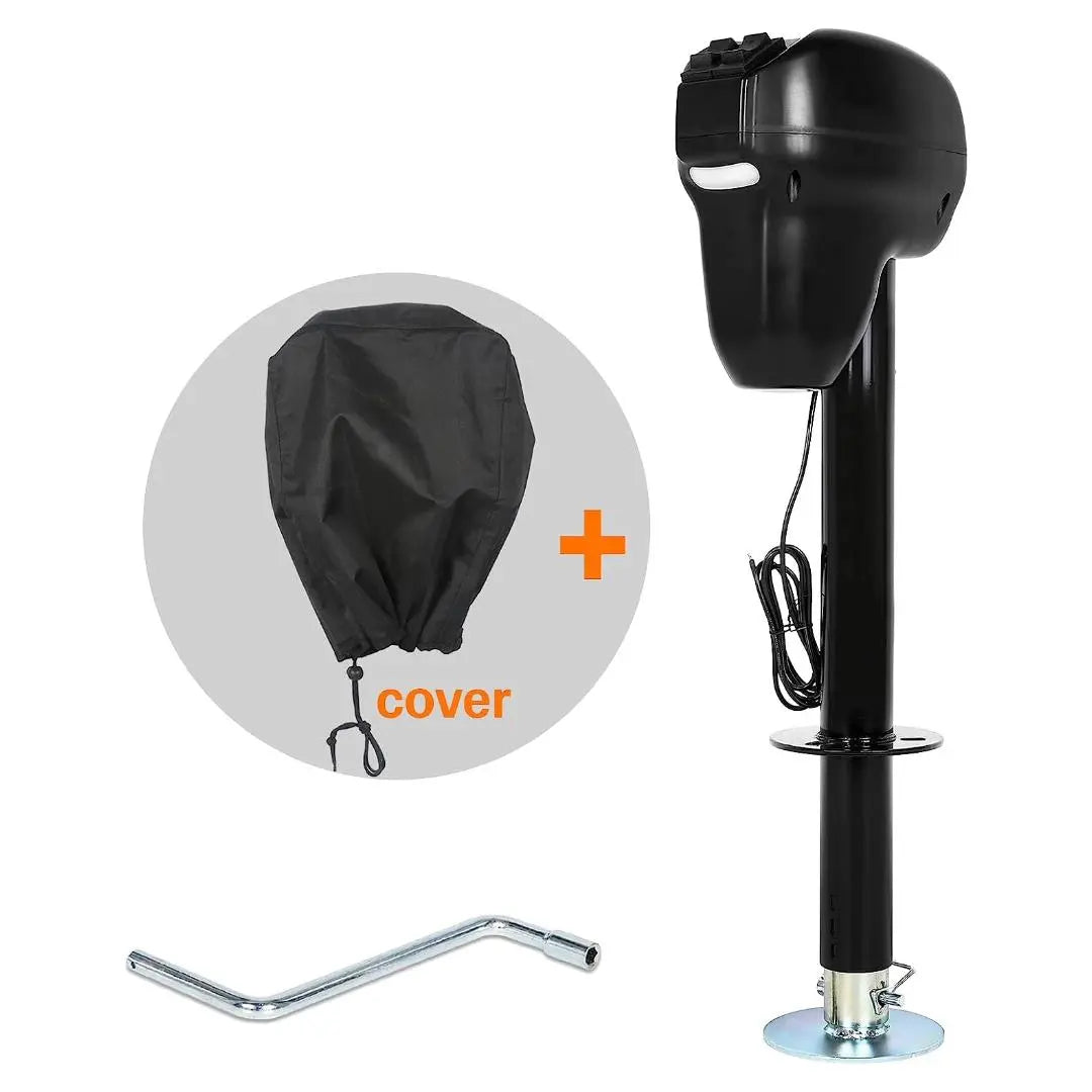 5000 Lbs Heavy Duty Electric RV Stabilizer Jack - 12V DC Power Tongue Jack with 600D Polyester Protective Cover, 29.5