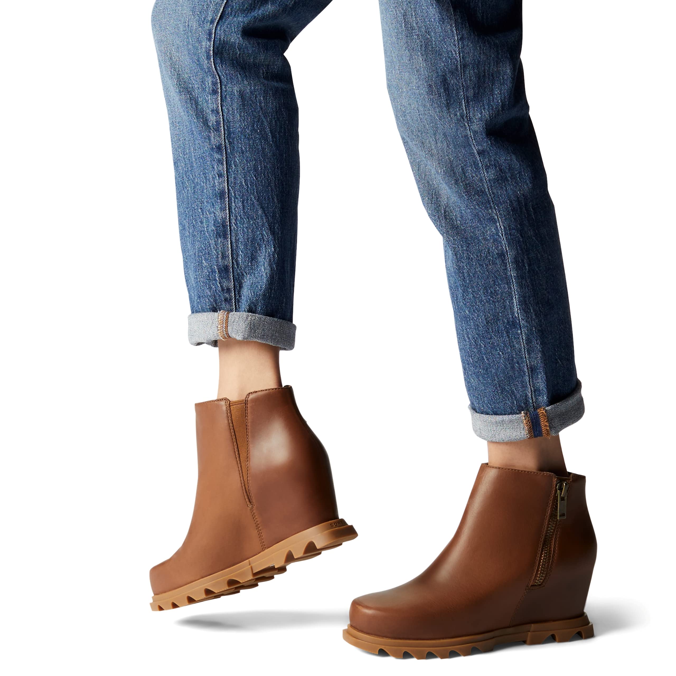 Sorel Women's Joan of Arctic Wedge II Waterproof Winter Boots with Zipper - Stylish Snow Boots for Cold Weather, Hiking & Outdoor Activities