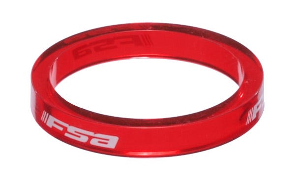5mm FSA Polycarbonate Headset Spacers - Lightweight Bicycle Stem Spacers for Road & Mountain Bike Maintenance & Upgrades