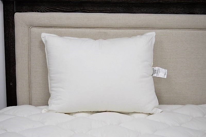 Ultra Soft JS Fiber Down Alternative Polyester Pillow - Hypoallergenic & Supportive for Side, Back & Stomach Sleepers - Perfect for Bedroom, Guest Room & Travel