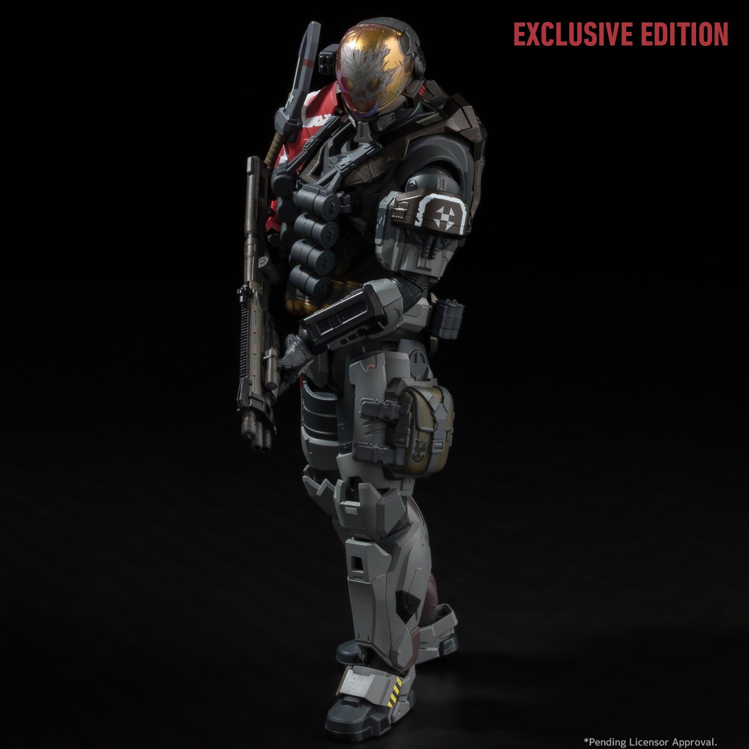 1000Toys RE:EDIT Halo Reach Emile A239 Noble Four 1/12 Scale Action Figure - PX Previews Exclusive Collectible for Display & Gaming Enthusiasts