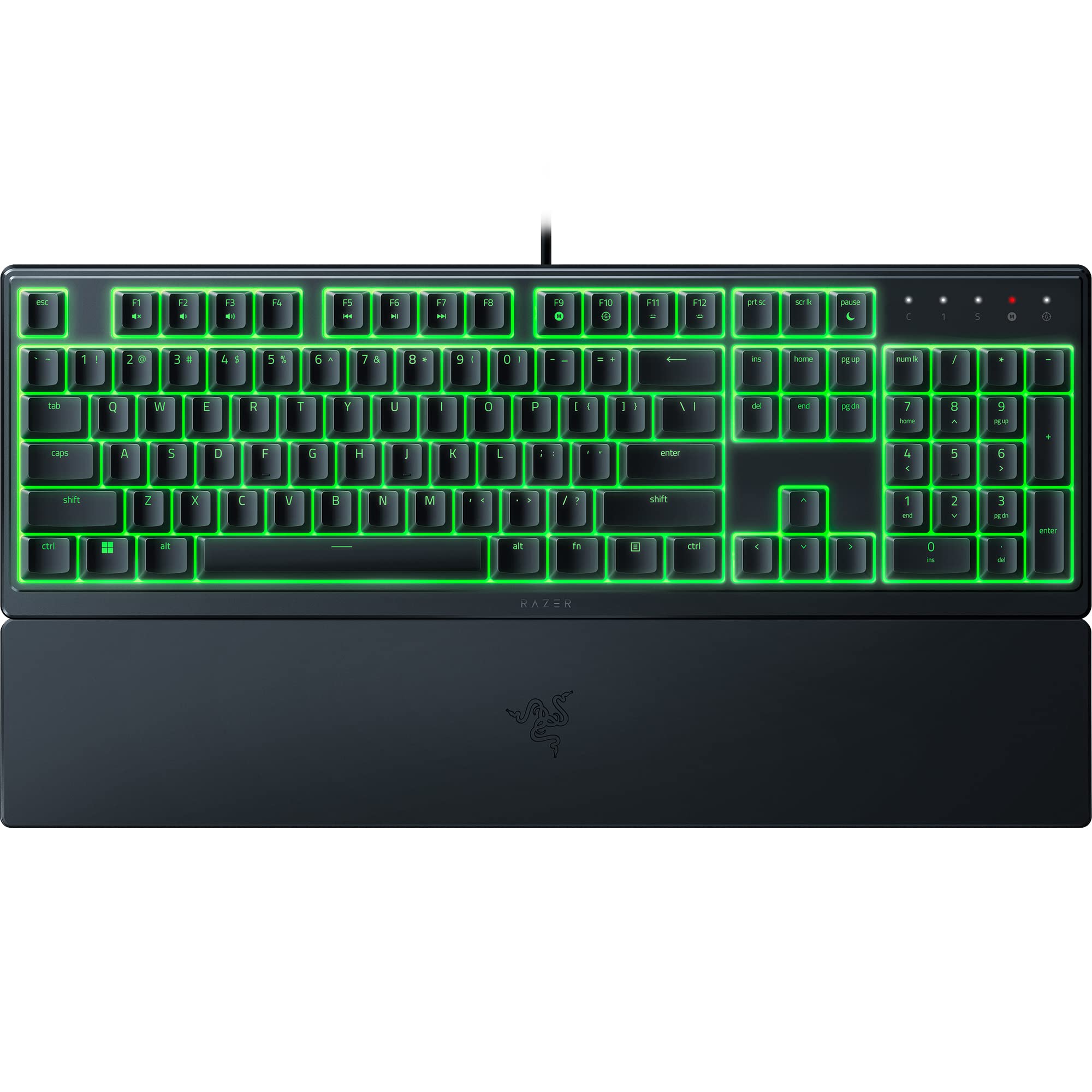 Razer Kraken V3 Wired USB Gaming Headset with Chroma RGB & Ornata V3 X Low-Profile Membrane Keyboard with Chroma RGB - Perfect for PC Gaming, Streaming, and Esports Tournaments