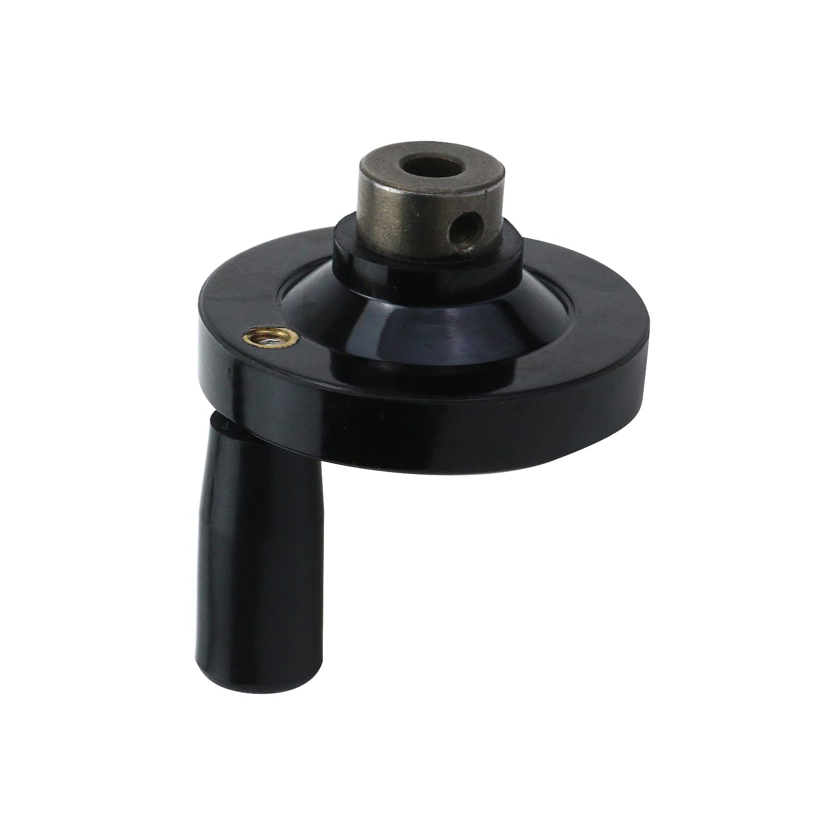 2PCS Hand Crank Revolving Handle 63x8mm M6 Thread Hand Wheel for Lathe, Milling Machine, Grinder (2.48