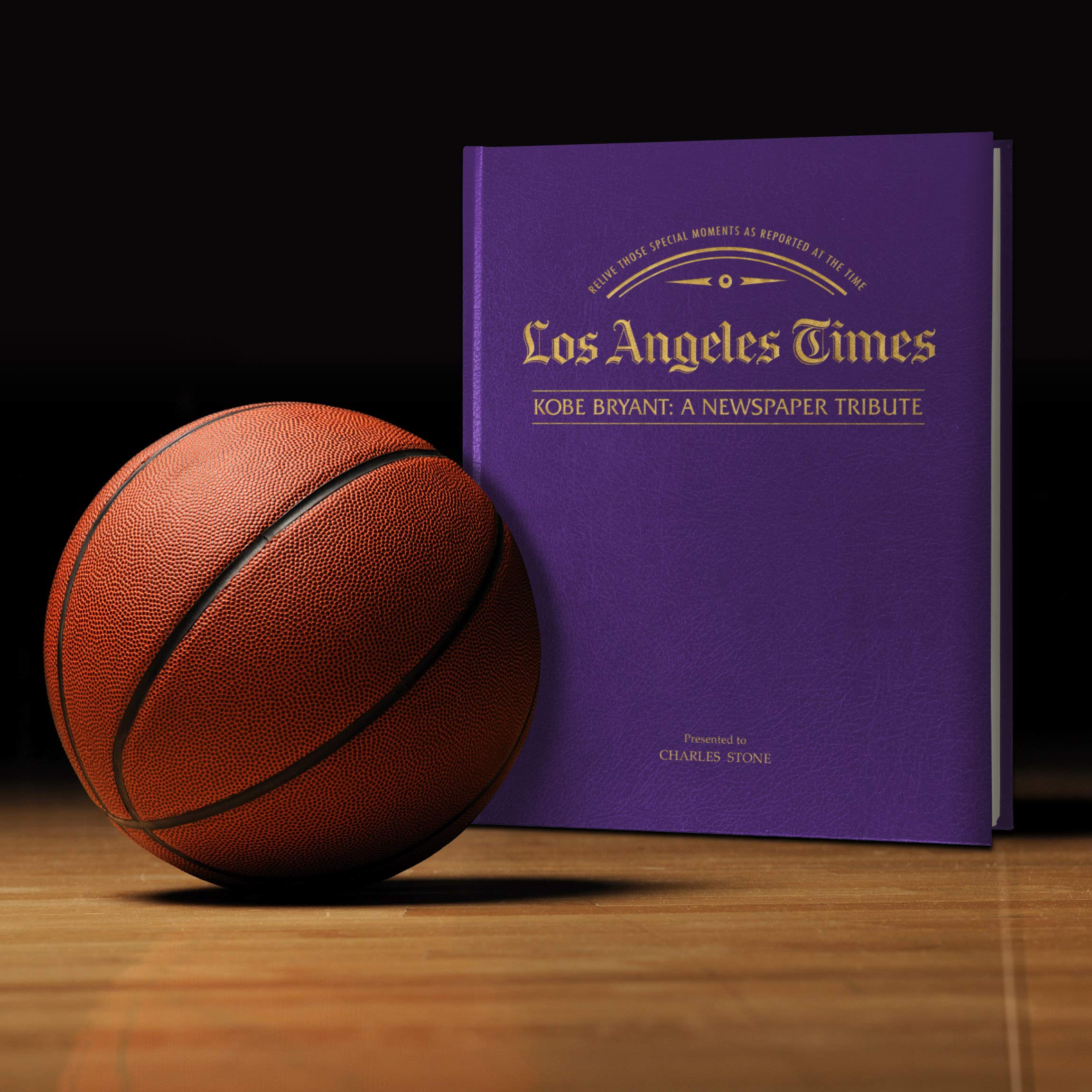Personalized A3 Large Deluxe Hardcover NBA Basketball History Book - Gold Embossed Name - Signature Keepsake Gift for Basketball Fans - Perfect for Sports Memorabilia Collections & Anniversary Gifts