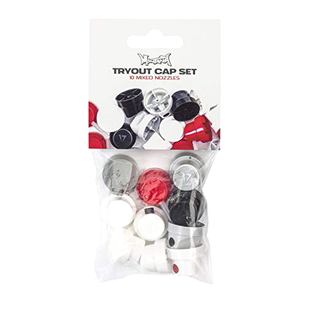 Montana Cans Tryout Cap Set - Premium Spray Paint Nozzles for Graffiti & Street Art - Perfect for Artists, DIY Projects & Home Decor