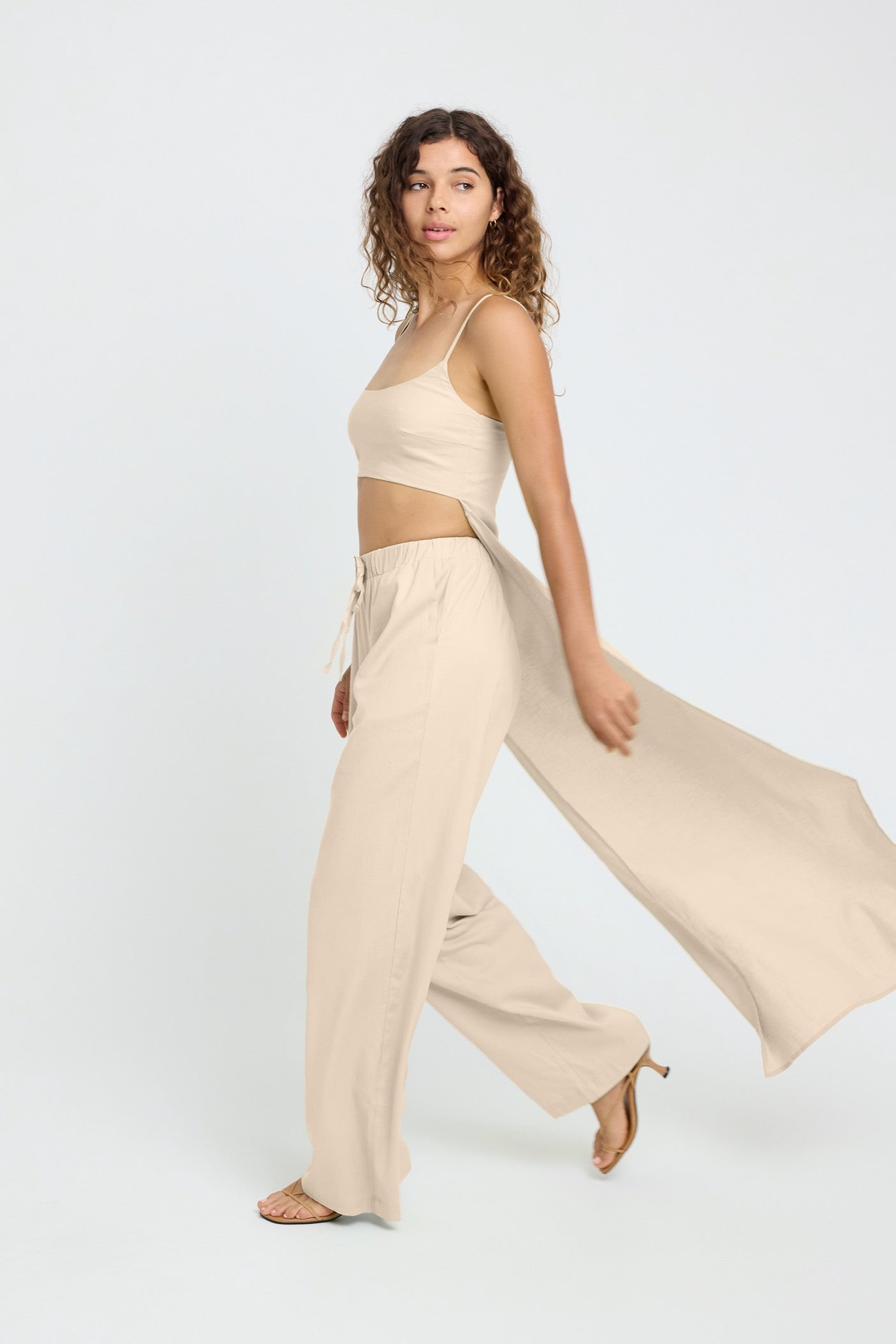 Stylish Mari Linen Top for Women | Breathable Coconut Button-Up Shirt | Perfect for Summer Beach Vacations & Casual Outings