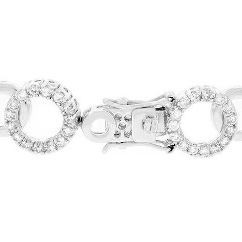 Circle Bijoux 7 Inch Adjustable Bangle Bracelet for Women - Elegant Stackable Jewelry for Everyday Wear, Parties & Gifts
